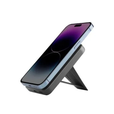 Energea MagPac Grip 10000mah Power bank with Built-in Stand/Grip - Gun/Blk